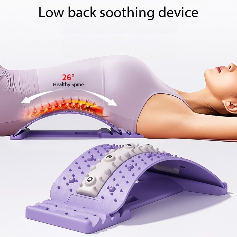 Back Stretcher Lumbar - Back Stretcher Lumbar Support Massager Multi-level