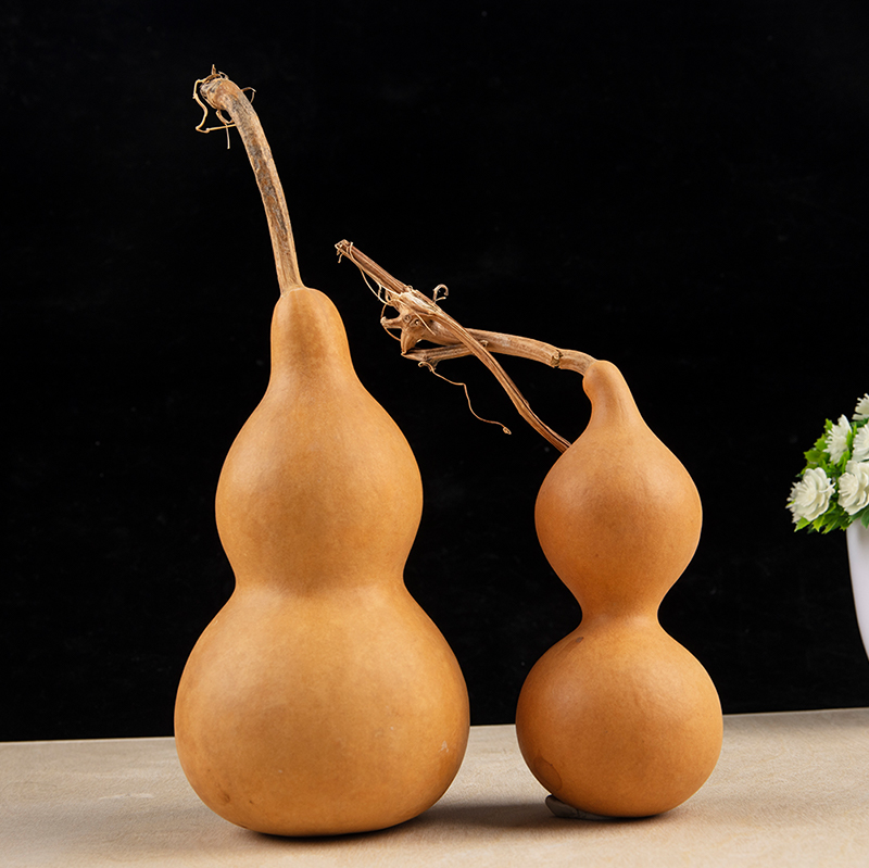 Longevity Health & Wellness Hotel - 1pc Natural Gourd Handicraft Ornaments Red