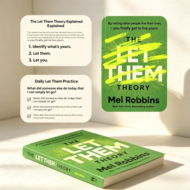 The Let Them Theory By Mel Rob - огляд і ціна Health & Wellness Lions