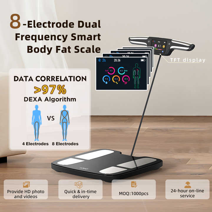 Smart Body Fat Scale 8-Electro - огляд і ціна Digital Body Weight Scale