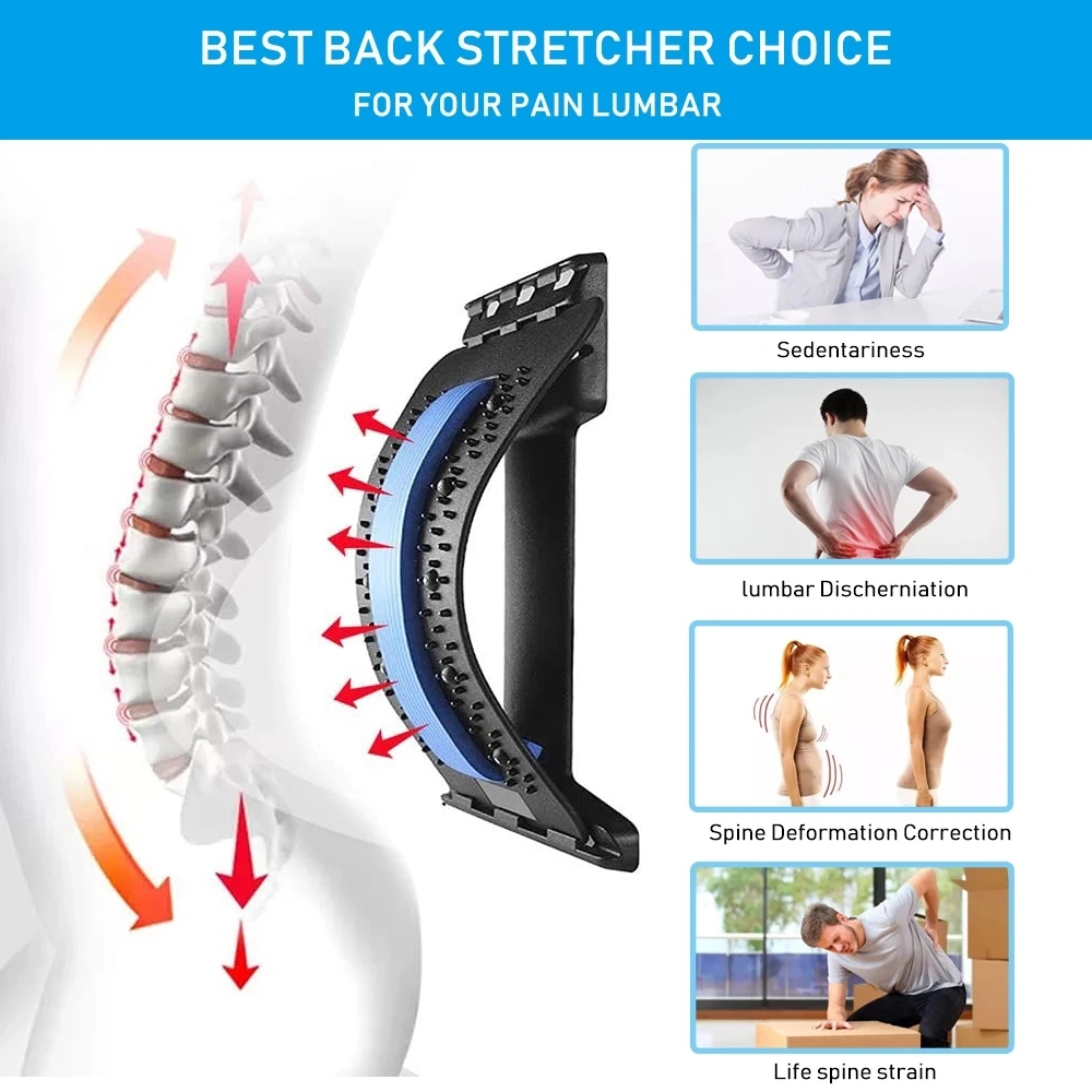 Magnetic Back Massage Muscle R - огляд і ціна Back Stretcher Lumbar