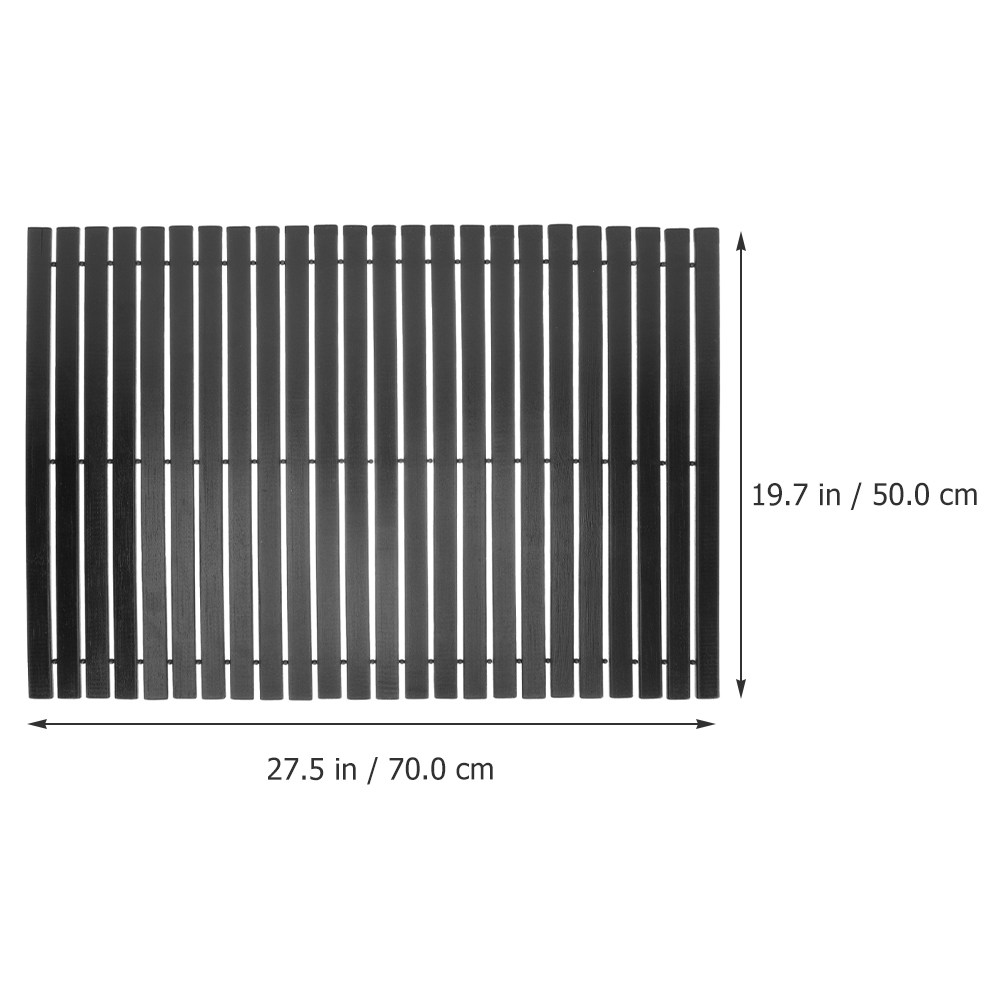 Bamboo Nonslip Bath Mat Premiu - огляд і ціна Bamboo Bath Mat