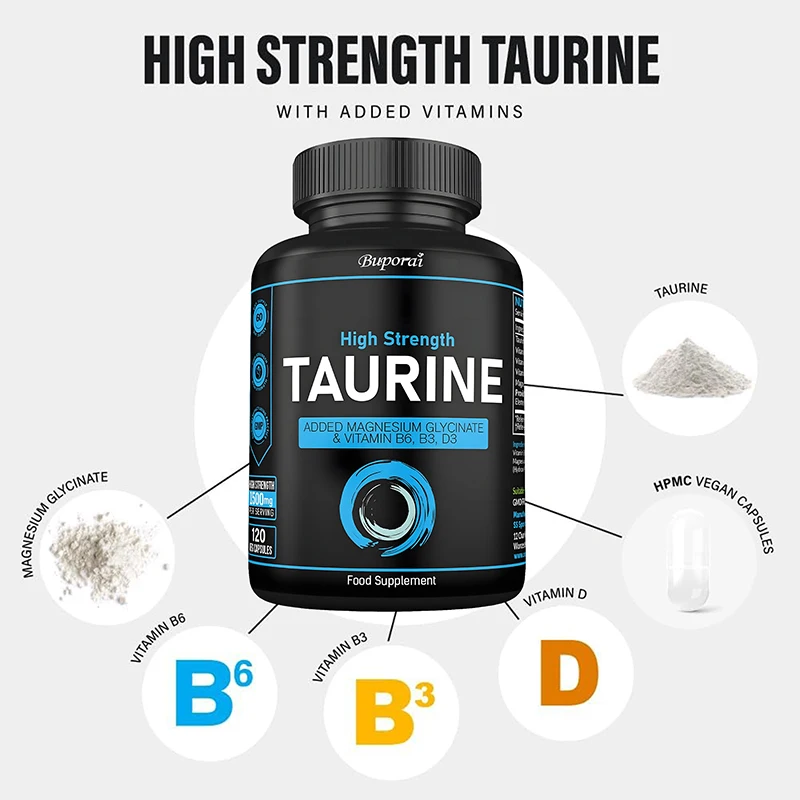 Taurine Supplement 1500mg - Be - огляд і ціна Longevity Health & Wellness Hotel
