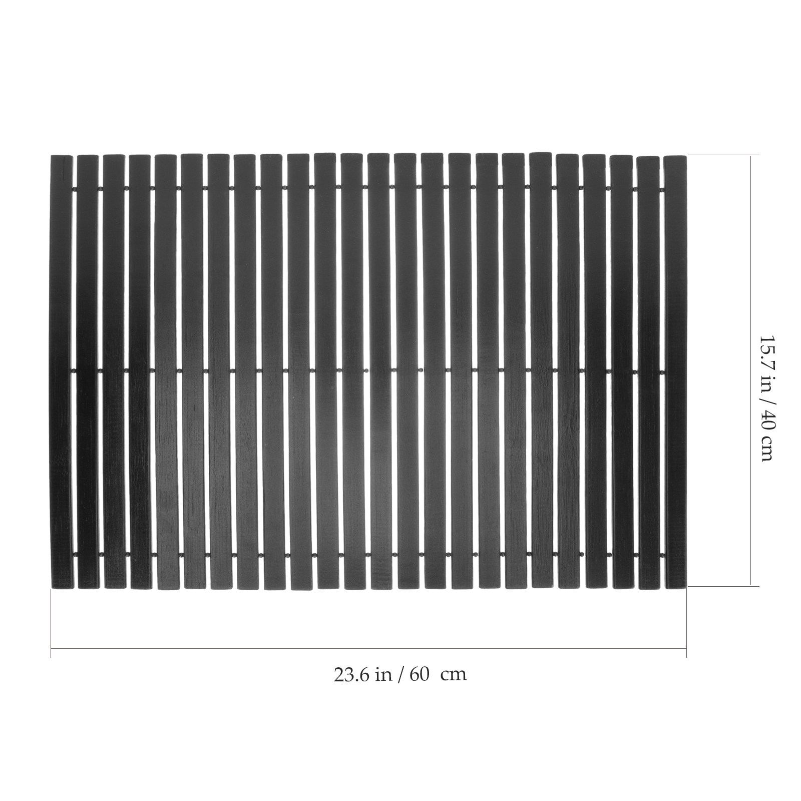 Bamboo Bath Mat Non-Slip Fiber - огляд і ціна Bamboo Bath Mat
