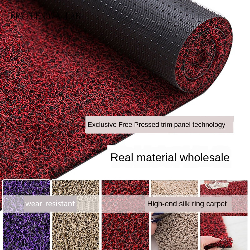 Anti-slip Door Mat PVC Silk Lo - огляд і ціна Bamboo Bath Mat