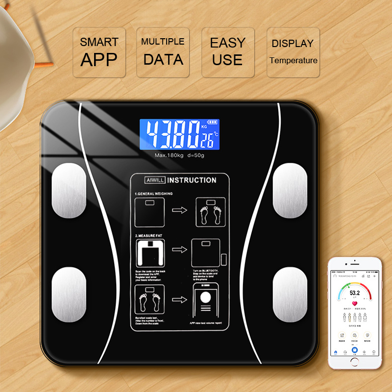 Body Fat Scale Smart Wireless  - огляд і ціна Digital Body Weight Scale